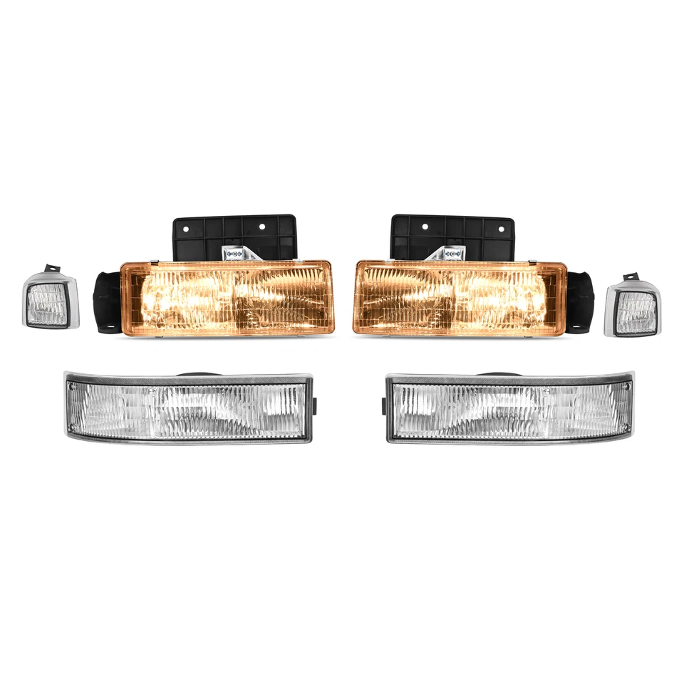 Headlight+Corner Light+Parking Light For Chevrolet Astro & GMC Safari 1995-2005 - Image 2 of 4
