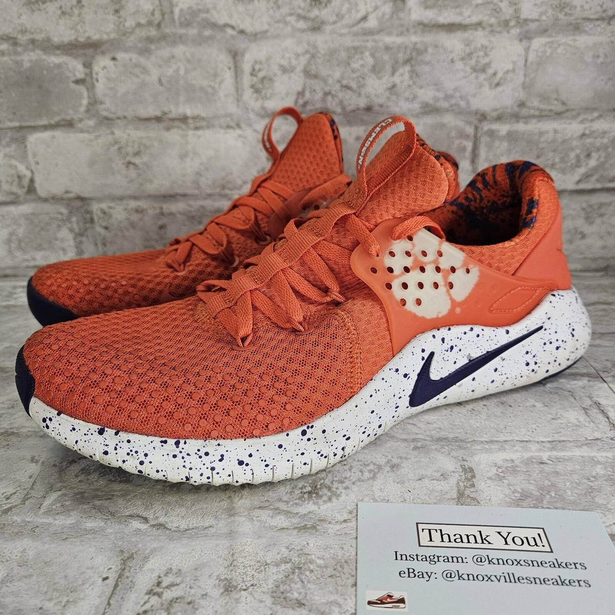 clemson nike free tr8