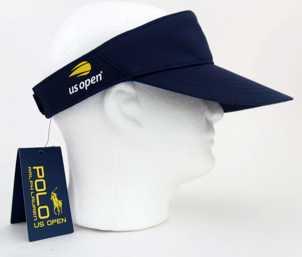 *NEW!* Polo Ralph Lauren US OPEN TENNIS CHAMPIONSHIP Visor / Navy / OSFA - Image 3 of 4