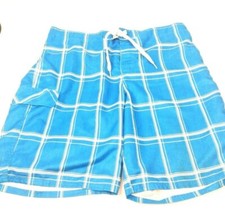 OP - Mens Hawaiian Ocean Blue Board Shorts/Swimming Trunks Size L 36-38