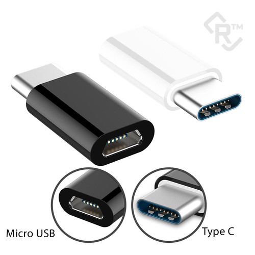micro USB USB tipo C para Android convertidor de carga y sincronización | eBay