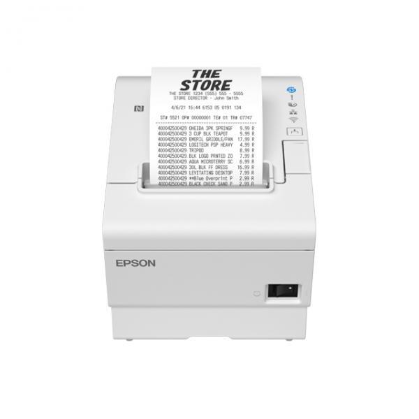 Epson - Pos Flagship Pj TM-T88VII (131): USB ETHERNET POWEREDUSB WHITE