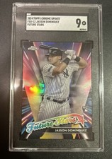 2024 Topps Chrome Update Jasson Dominguez Future Stars SGC 9 Yankees