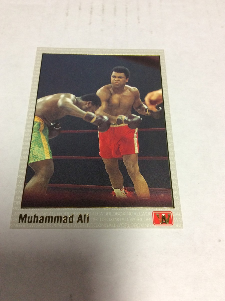 1991 ALL WORLD BOXING MUHAMMAD ALI CARD #69! Very Nice Card