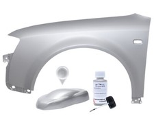 Kotflügel passend für AUDI A4 B6 LY7W LINKS LACKIERT NEU + lackstift