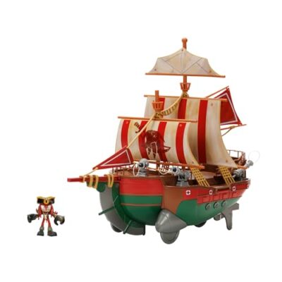 Sonic Prime Angelâ  s Voyage Ship Playset Pirate Ship & Knuckles the Dread Fi...