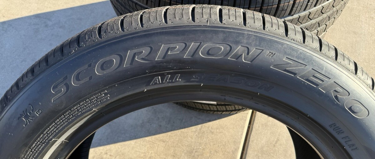 ONE NEW 295/45ZR20 Pirelli Scorpion Zero All Season AS A/S Run
