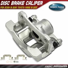 Front Passenger Side Brake Caliper w/ Bracket for Scion iA 2016 Toyota Yaris iA