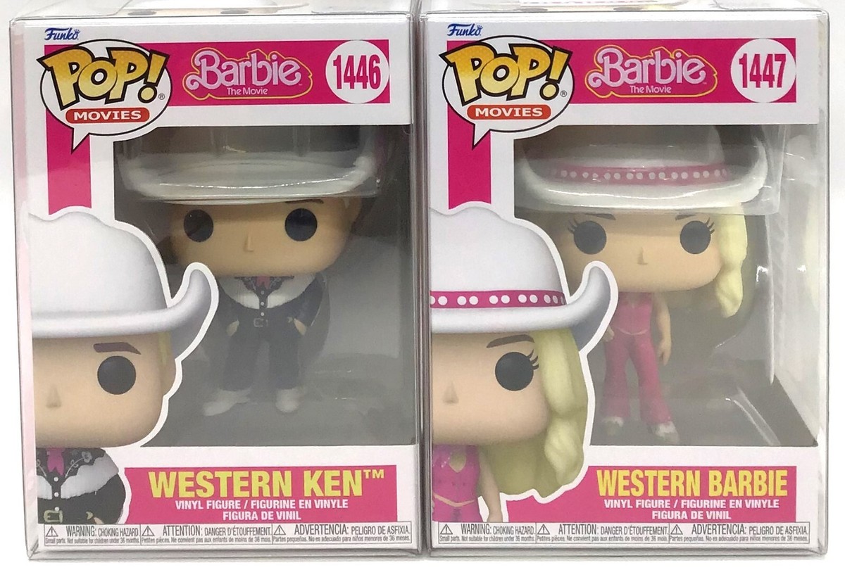 Funko Pop! Barbie The Movie Western Barbie & Ken Set of 2