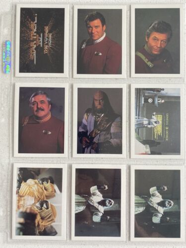 (VA) 1986 FTCC Star Trek IV  The Voyage Home Singles**SELECT**Your Cards🔽 - Picture 1 of 9