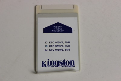 KINGSTON KTC 9769/4 4MB CREDIT CARD MEMORY COMPAQ 129769-002 LTE LITE