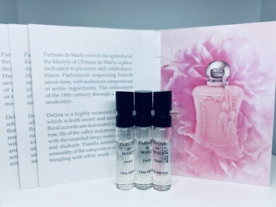 Parfums De Marly Delina EDP 1.5ml x3 Perfume Sample Spray