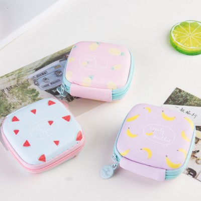 Girl Mini Earphone Storage Bag Cute Headphone Holder Earbuds
