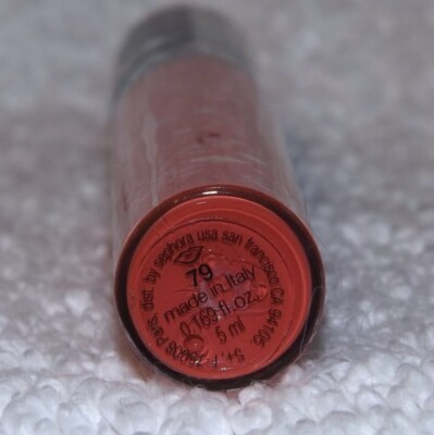 NEW Sealed SOFT CORAL SEPHORA CREAM LIP STAIN Full Size 0.169 oz Liquid Lipstick
