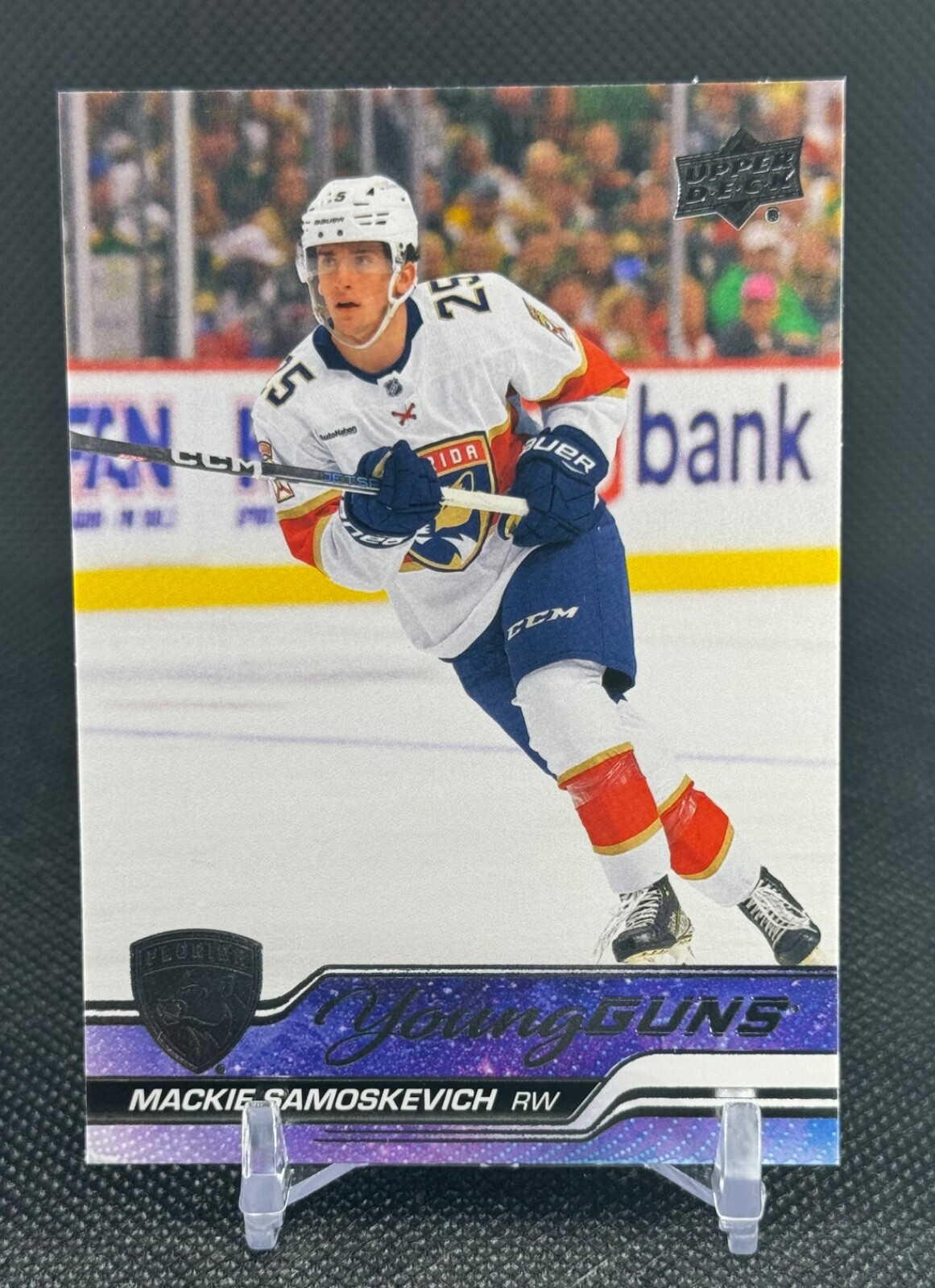 2023-24 Upper Deck #464 Mackie Samoskevich Young Gun RC