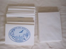18 Tres Condados Girl Scout Legacy Council Logo Note Cards+Envelopes/NOS