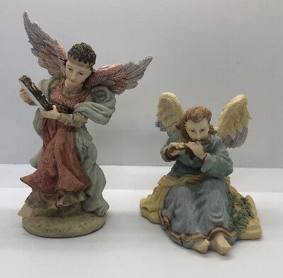 1993 INTERNATIONAL RESOURCING SVC LOT OF 2 ANGELS FLUTE & TAMBOURINE