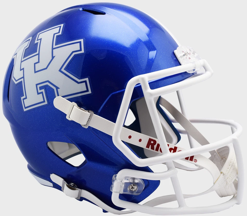 KENTUCKY WILDCATS NCAA Riddell SPEED Full Size Replica Football Helmet - Image 3 of 3