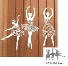 Ballet Girl Metal Cutting Dies DIY Scrapbook Cutting Paper Embossed Decorative 