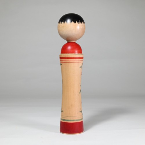 Master IZU MAMORU Kokeshi Naruko Ginzan School, firmato, Giappone 1986 - misura 9,7" - Foto 8 di 21