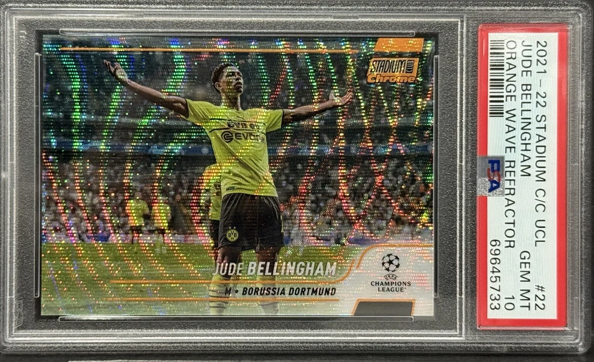 2021-22 Topps Stadium Club Chrome UCL Jude Bellingham #22 for sale