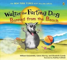 Walter the Farting Dog: Banned from the Beach - Paperback - GOOD