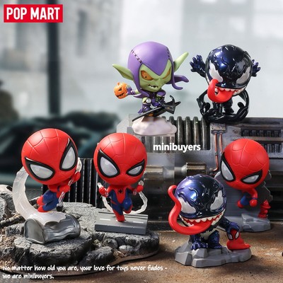 POP MART Marvel Spider-Man & Maximum Venom Series Blind Box 12 Figure  Sealed Set | eBay