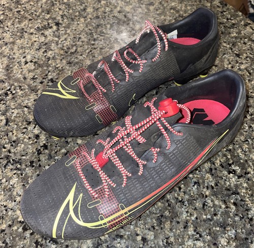Nike Mercurial Vapor 14 Academy Black/Red Soccer Cleats [CU5691-090] Menâs Sz 8 | eBay