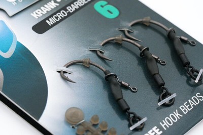 Korda Spinner Hook Sections Krank Gr.6 Spinner Rig Karpfenangeln NEW OVP