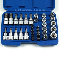 BGS T Profil Bit SteckschlüSsel Satz Innen AußEn Torx E Profil NüSse 3/8