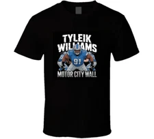 Tyleik-williams-detroit-defensive-tackle T Shirt