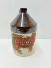 Early Vintage Coca Cola Gal Crock Syrup Jug w Partial Label