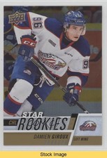 2017-18 Upper Deck CHL Star Rookies Rainbow Damien Giroux #381 READ 0a4