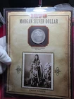 1879-O Morgan Dollar Legends of the West Chief Joseph w/USPS Stamp and Card