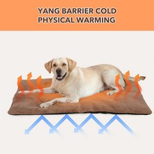 Self Warming Dog Pad Bed Soft Self Heating Cat Mat Thermal Pet Crate Bed Blanket
