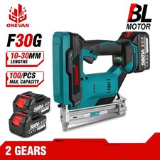 F30 Heavy Duty Cordless Nail Gun Brad Nailer Finish Nailer For Makita18V Battery