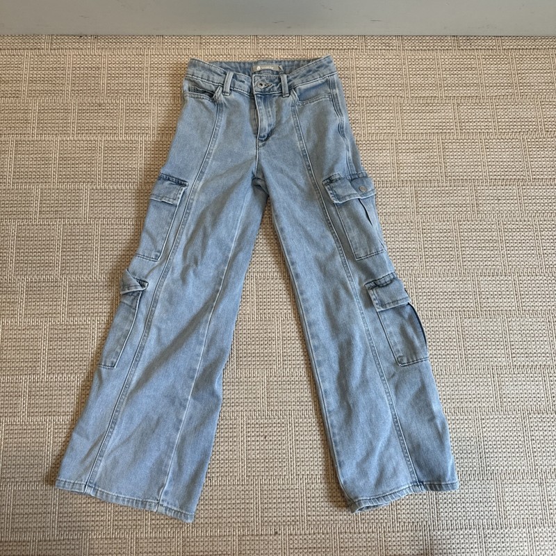 Tractr Girls Jeans Cargo Pockets Size 7