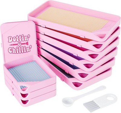 Diamond Painting Schiffchen mit Einzigartigem Design, Farbbox-Verpackung