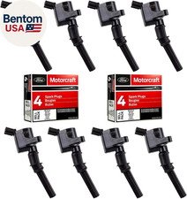 Bobine accensione DG508 e candele OEM Motorcraft SP413 compatibili con Ford F