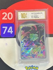 Bulbasaur AR Full Art M1L 064/063 Mega Brave japanese Pokemon Card Grade10