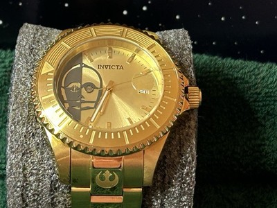 Invicta Star Wars C-3PO Limited Edition 47mm Automatic NH35A Gold