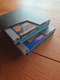 Lotto giochi NES Bundle - Blaster Master & Ghoste N Goblins - come nuovi e manuali Nintendo 