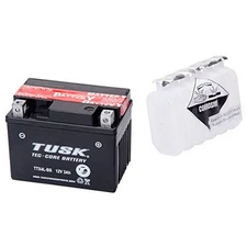 Tusk Tec-Core Battery with Acid TTX4LBS Maintenance-Free fits CRF110F/ TTR125LE