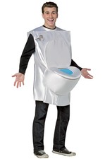 Brand New Funny Bathroom Toilet Adult Costume