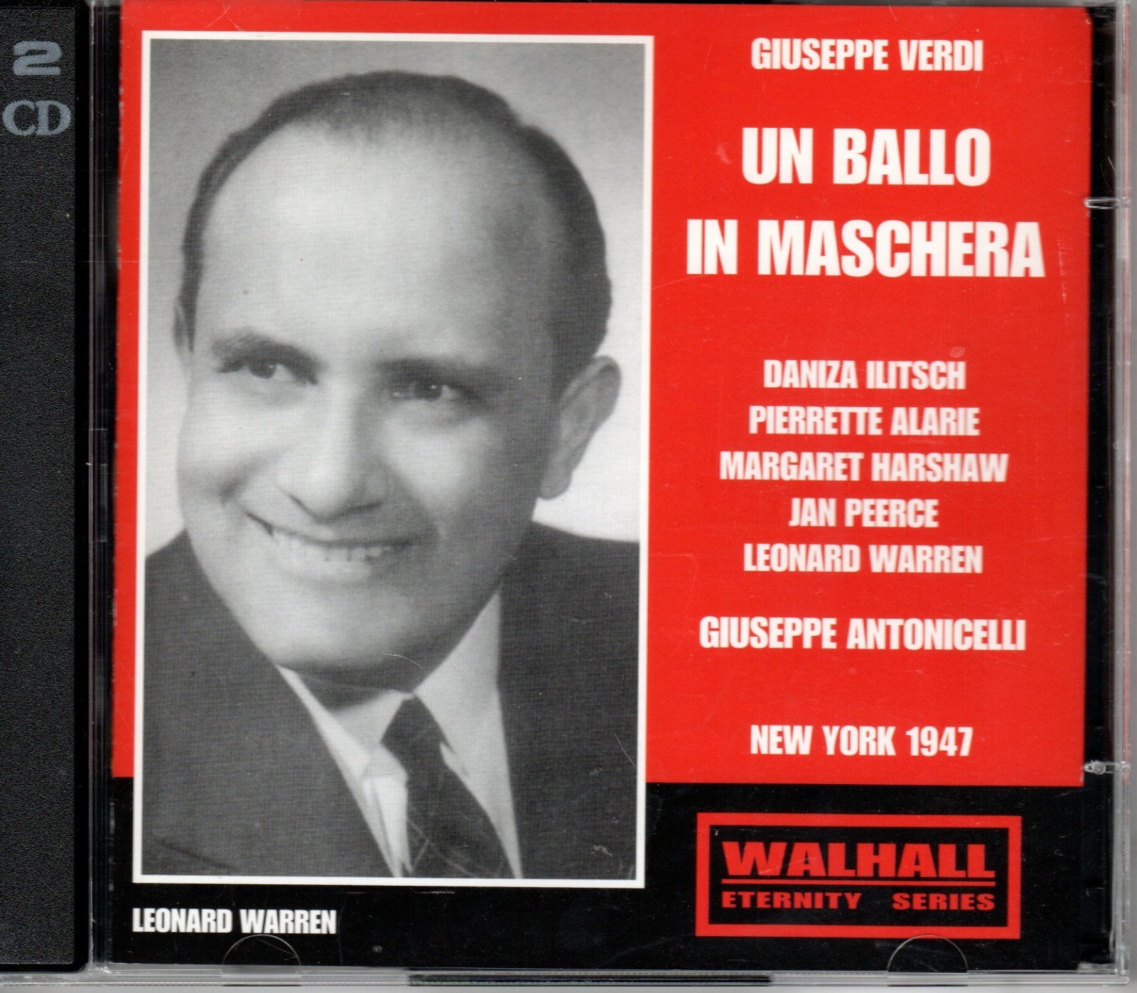 VERDI - UN BALLO IN MASCHERA - ILITSCH - ALARIE - WARREN - ANTONICELLI - MET 47