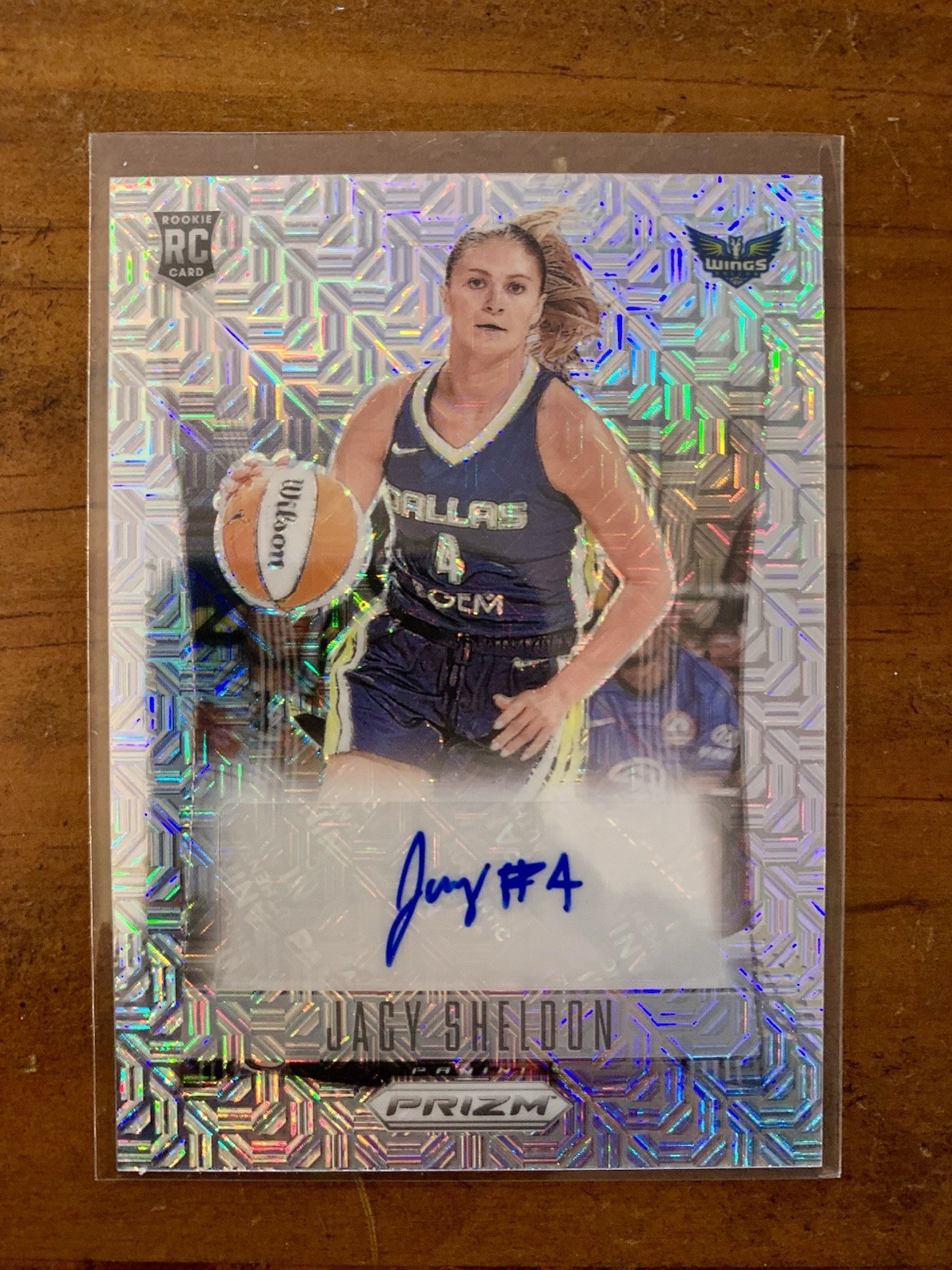 2024 Prizm Jacy Sheldon Rookie Throwback Signatures 9/25 Auto Mojo RC