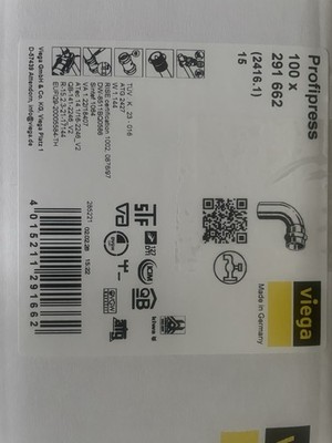 Viega Profipress 291 662  100 Stück