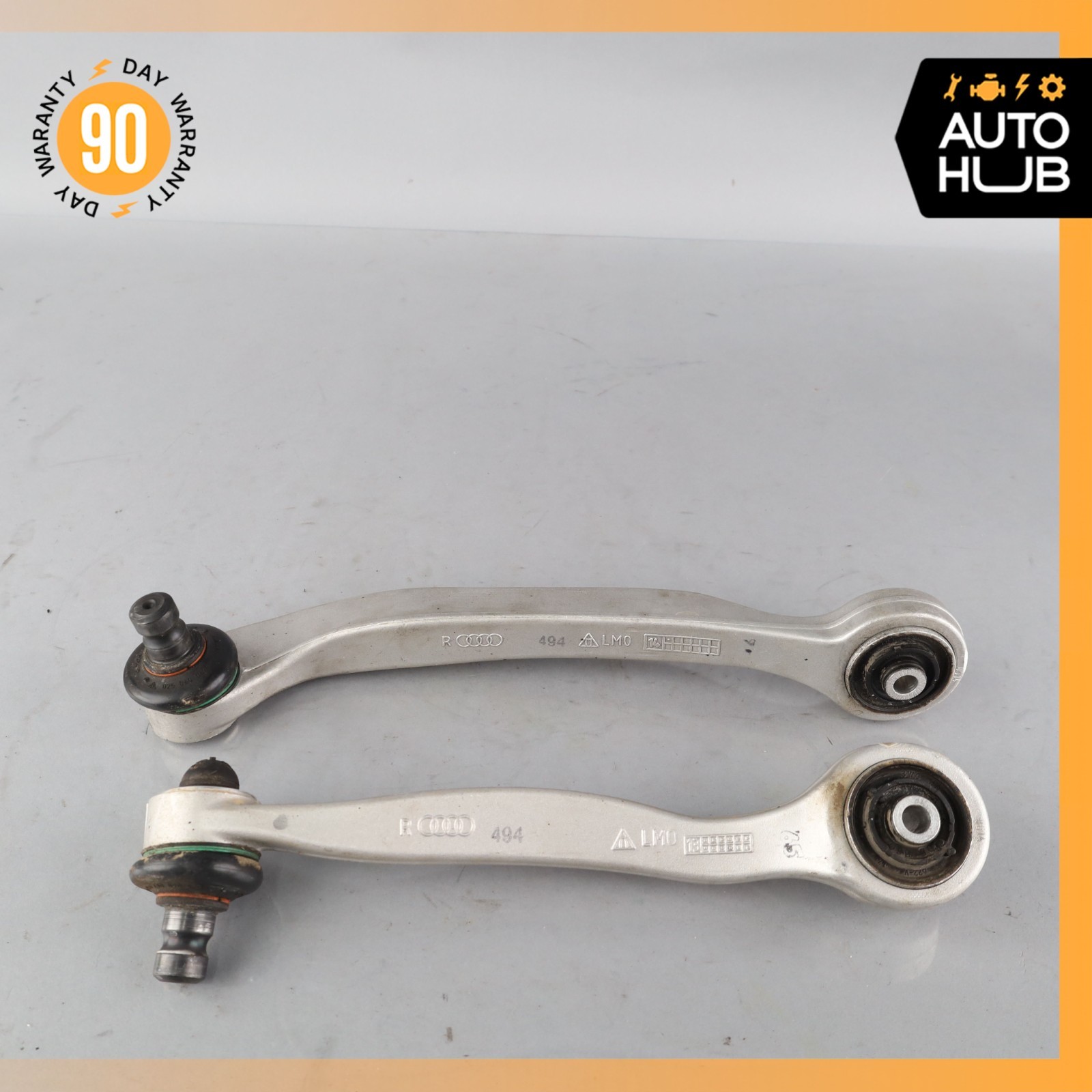03-18 Bentley Continental GTC GT Front Right Side Upper Control Arm Set OEM 11k
