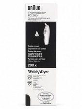 Braun Welch Allyn ThermoScan PC 200 Ear Probe Covers For Use With PRO 3000/4000