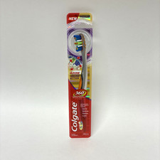 Colgate Total 360  Whole Mouth Clean 4 ZONE BACTERIA REMOVING Toothbrush, Medium